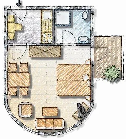 Lägenhet Seevilla Wietjes Whg 4 *